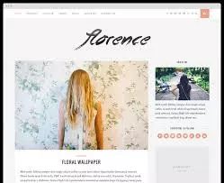 FLORENCE - A RESPONSIVE BLOG THEME [Webmaster]