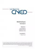 COURS CNED TERMINALE S - MATHÉMATIQUE  [Tutoriels]