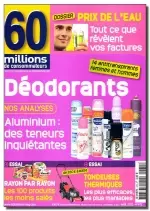 60 millions de consommateurs N°470 - Déodorants  [Magazines]