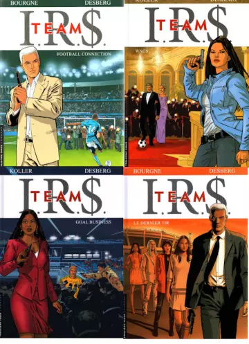 I.R.$. TEAM (DESBERG/KOLLER, BOURGNE) TOMES 1 À 4  [BD]