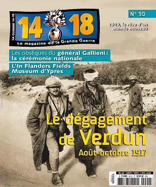 Le Magazine De La Grande Guerre 14-18 N°90 – Août-Octobre 2020  [Magazines]