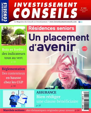 Investissement Conseils N°823 – Juillet-Août 2019  [Magazines]