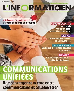 L’Informaticien N°186 – Mai 2020  [Magazines]