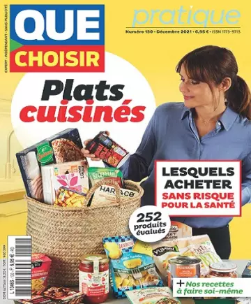 Que Choisir Pratique N°130 – Décembre 2021  [Magazines]