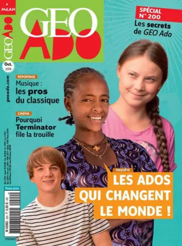 Geo Ado - Octobre 2019  [Magazines]