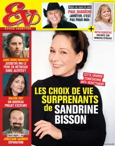 Échos Vedettes - 12 Octobre 2024  [Magazines]