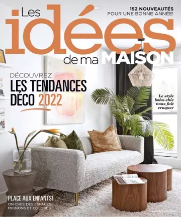 Les Idées De Ma Maison – Janvier-Février 2022  [Magazines]