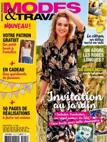 Modes & Travaux - Juillet 2019  [Magazines]