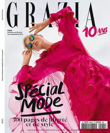 Grazia N°504 Du 30 Août 2019  [Magazines]