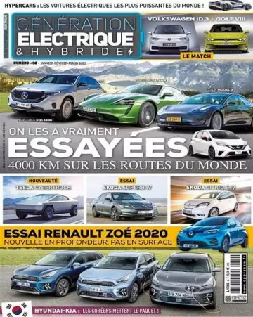 Génération Electrique & Hybrides - Janvier-Mars 2020  [Magazines]