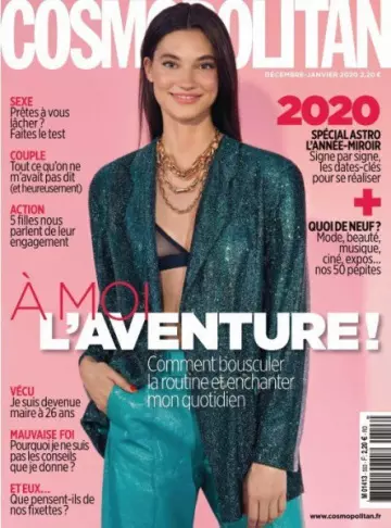 Cosmopolitan France - Décembre 2019 - Janvier 2020  [Magazines]