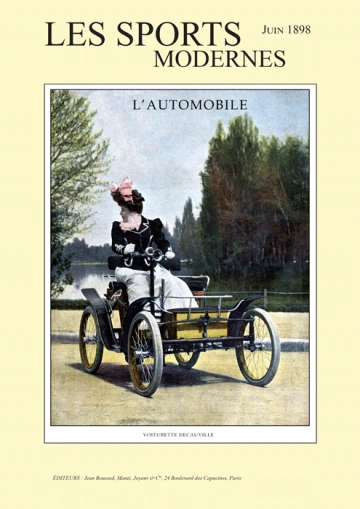 LES SPORTS MODERNES - L'AUTOMOBILE  [Livres]