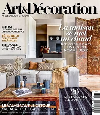 Art et Décoration N°556 – Janvier-Février 2021  [Magazines]