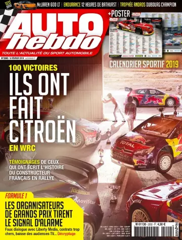 Auto Hebdo N°2202 Du 6 Février 2019  [Magazines]