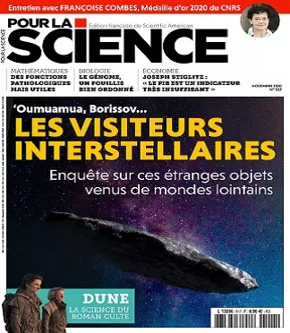 Pour La Science N°517 – Novembre 2020  [Magazines]