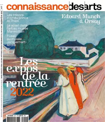 Connaissance Des Arts N°817 – Septembre 2022  [Magazines]