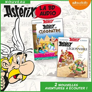 Astérix et Cléopatre , Astérix Légionnaire René Goscinny,  Albert Uderzo  [AudioBooks]