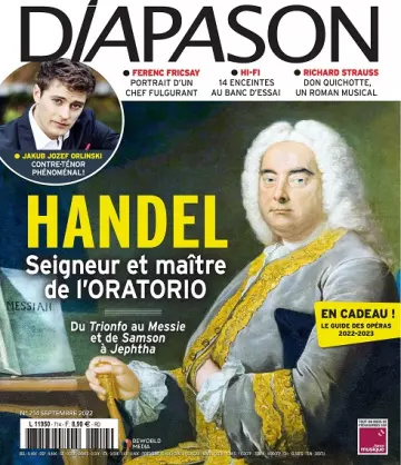 Diapason N°714 – Septembre 2022  [Magazines]