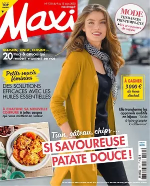 Maxi N°1741 Du 9 au 15 Mars 2020  [Magazines]