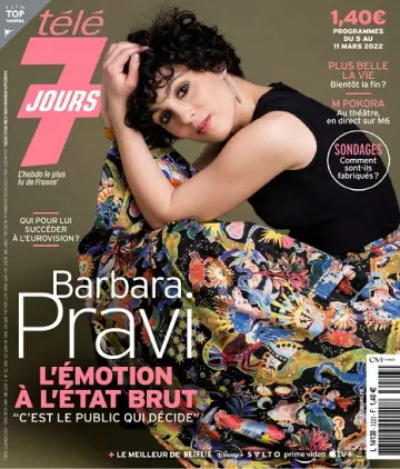 Télé 7 Jours N°3223 Du 5 au 11 Mars 2022  [Magazines]