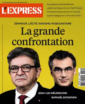 L’Express N°3675 Du 9 au 15 Décembre 2021  [Magazines]