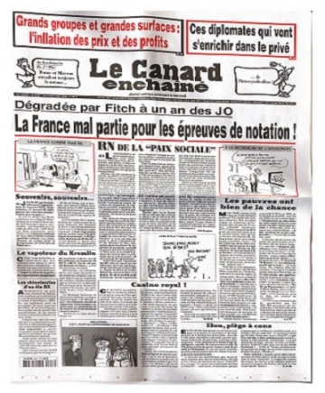 Le Canard Enchaîné N°5347 Du 3 Mai 2023  [Journaux]