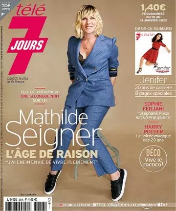 Télé 7 Jours N°3216 au 15 Du 21 Janvier 2022  [Magazines]