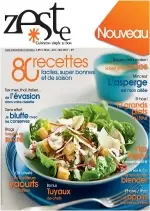 Zeste N°1 – 80 Recettes Faciles  [Magazines]