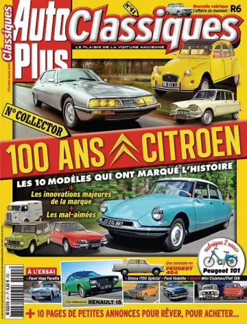 Auto Plus Classiques N°41 – Février-Mars 2019  [Magazines]