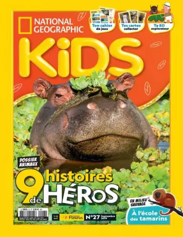 National Geographic Kids N°27 - Septembre 2019  [Magazines]