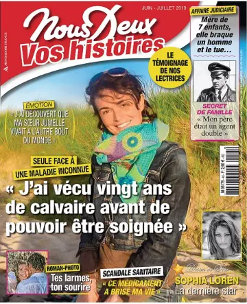 Nous Deux Vos Histoires N°45 – Juin-Juillet 2019  [Magazines]