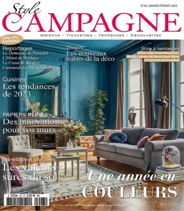 Style Campagne N°43 – Janvier-Février 2023  [Magazines]