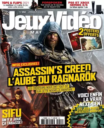 Jeux Vidéo Magazine N°252 – Janvier 2022  [Magazines]