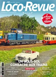 Loco-Revue N.925 - Août 2024  [Magazines]