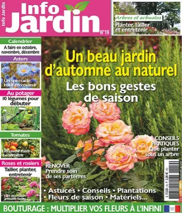 Info Jardin N°19 – Septembre-Novembre 2021  [Magazines]