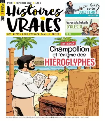 Histoires Vraies N°330 – Septembre 2022  [Magazines]