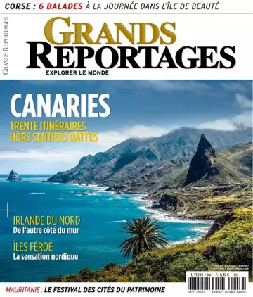 Grands Reportages N°504 – Septembre 2022  [Magazines]