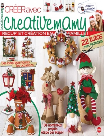 Créer avec Creative Mamy N°5 – Septembre-Octobre 2023  [Magazines]