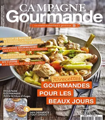 Campagne Gourmande N°25 – Mars-Mai 2021  [Magazines]