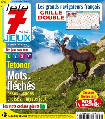 Télé 7 Jeux Inédits N°502 – Février 2023  [Magazines]