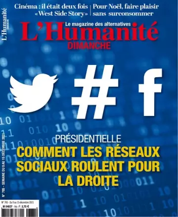 L’Humanité Dimanche N°785 Du 9 Décembre 2021  [Magazines]