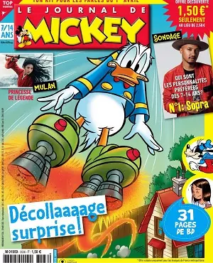 Le Journal De Mickey N°3536 Du 25 Mars 2020  [Magazines]