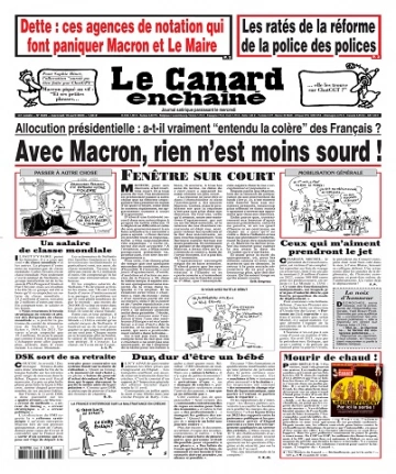 Le Canard Enchaîné N°5345 Du 19 Avril 2023  [Journaux]