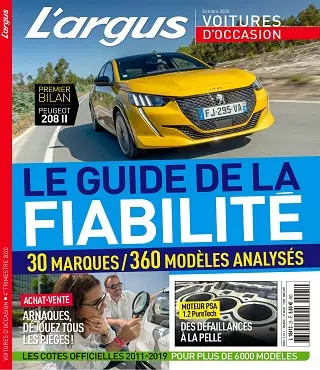 L’Argus Voitures d’Occasion N°25 – Octobre 2020  [Magazines]