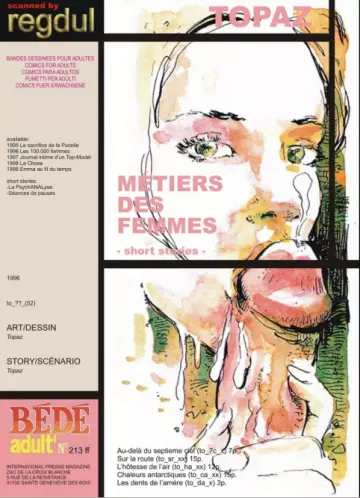 Métier de femmes  [Adultes]