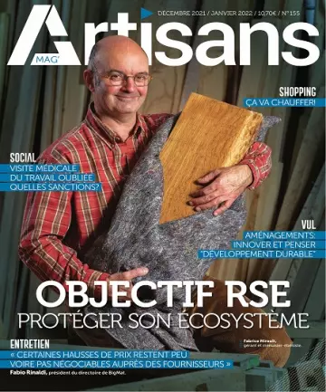 Artisans Mag N°155 – Décembre 2021-Janvier 2022  [Magazines]