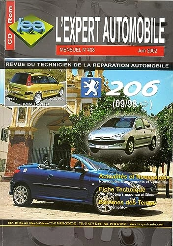 REVUE TECHNIQUE L'EXPERT AUTOMOBILE N° 408 PEUGEOT 206  [Livres]