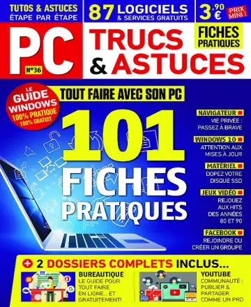 PC Trucs et Astuces N°36 – Septembre-Novembre 2019  [Magazines]