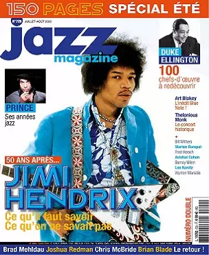 Jazz Magazine N°729 – Juillet-Août 2020  [Magazines]