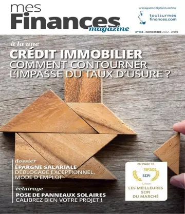 Mes Finances N°134 – Novembre 2022  [Magazines]